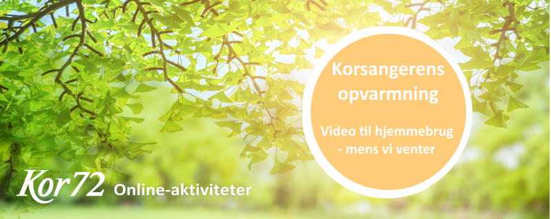 Korsangerens opvarmningsvideo